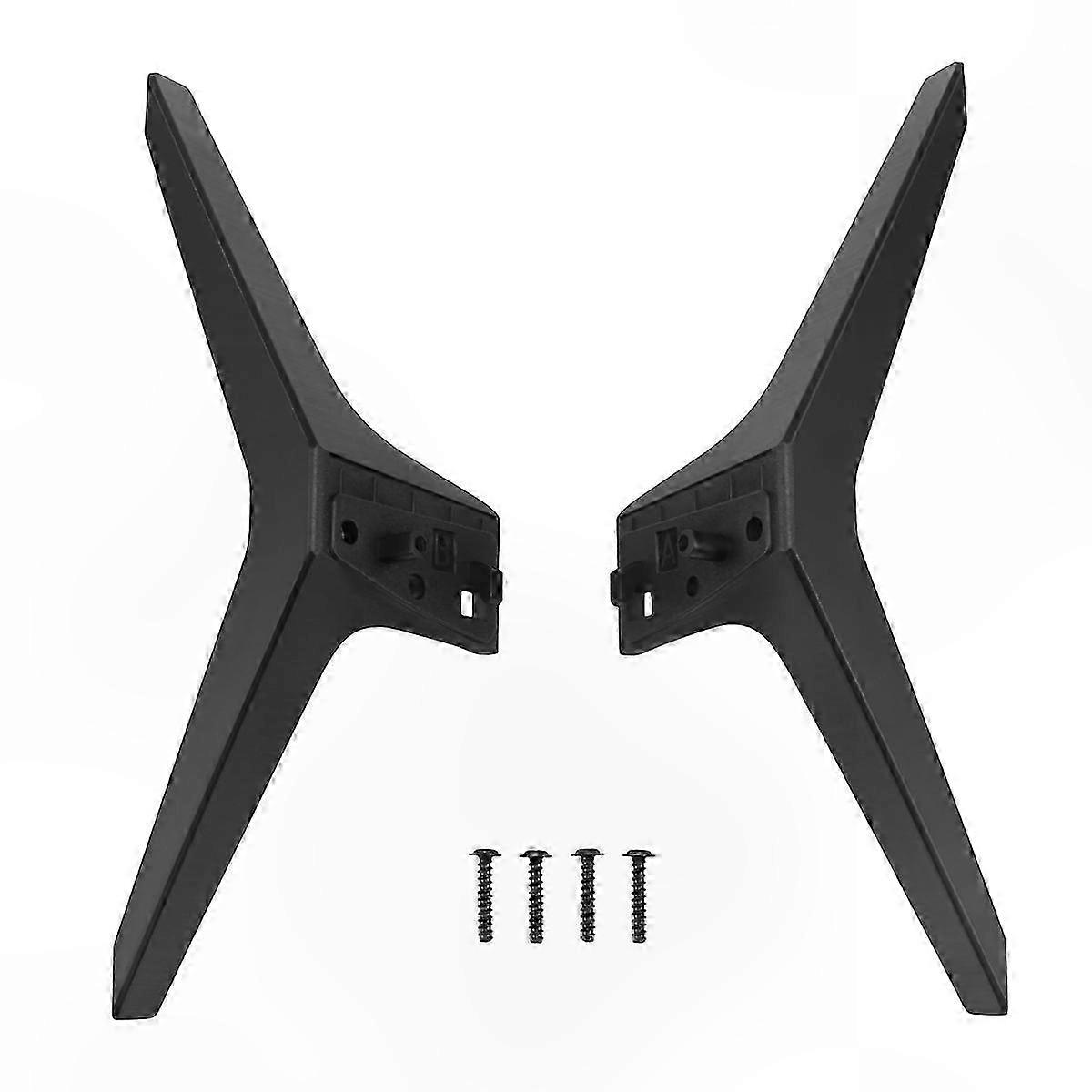 Universal TV Stand Legs for 49-55 Inch TVs, Replacement Base for Compatible Models, Sturdy and Stable Design