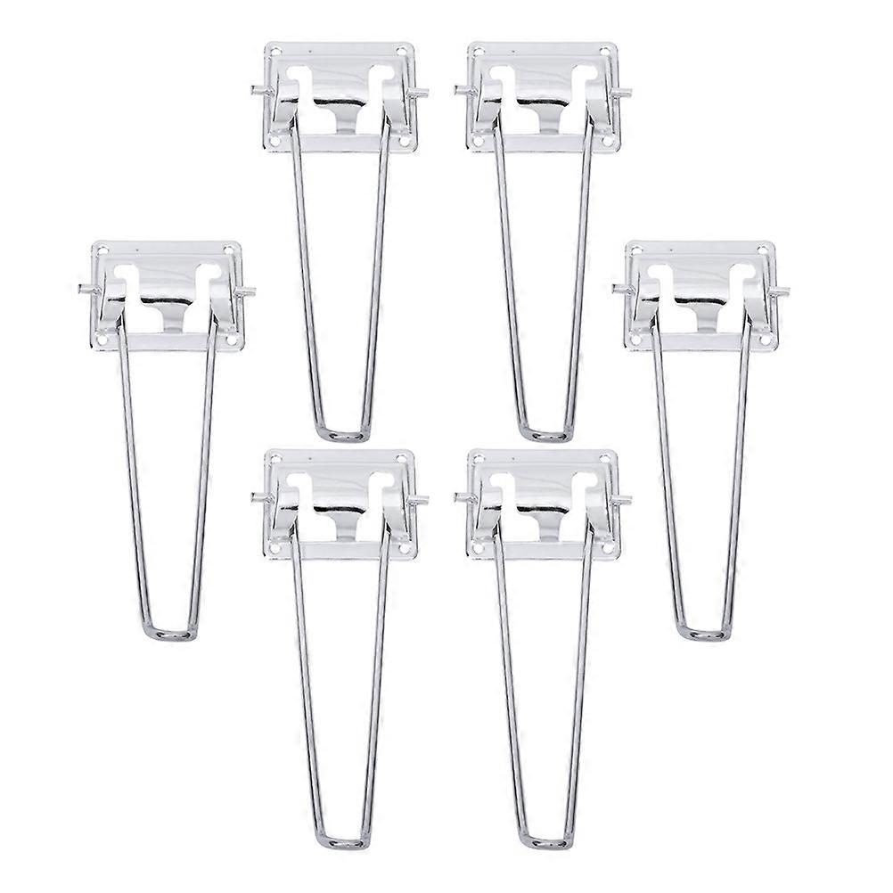 Replaceable Hairpin Legs Folding Metal Table Legs 12Pcs for Desk Supply