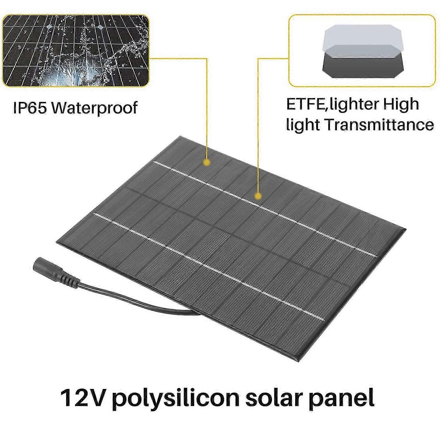 12V 5.2W Mini Solar Panel Polycrystalline Solar Cells