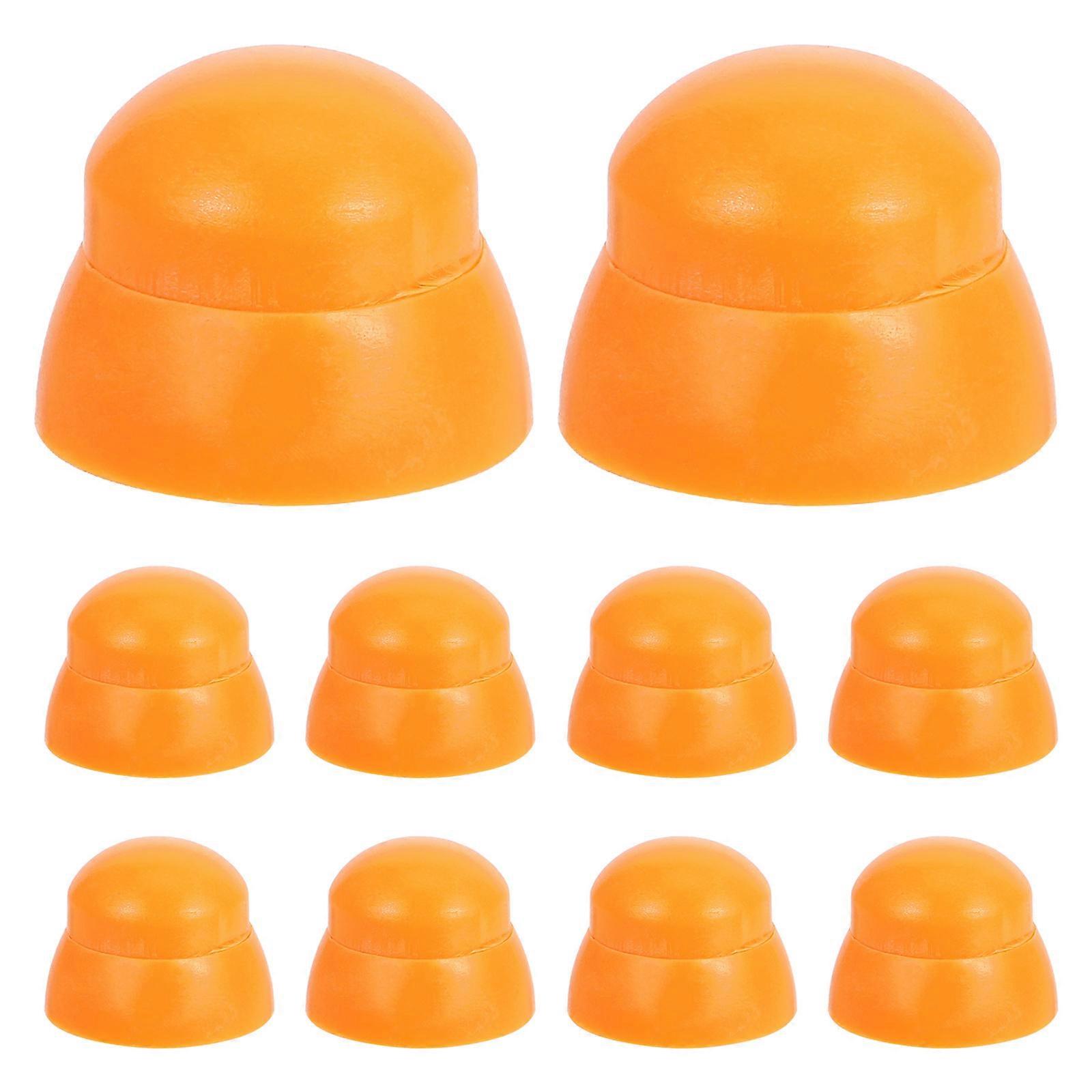 Equipment Safety Caps Playground Nut Protection Covers for Outdoor Playgrounds Plastic 10Pcs