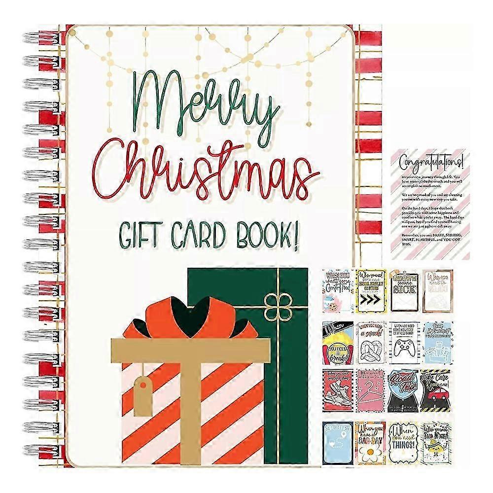 Christmas College Survival Gift Card Book,DIY Christmas Gift Card Holder