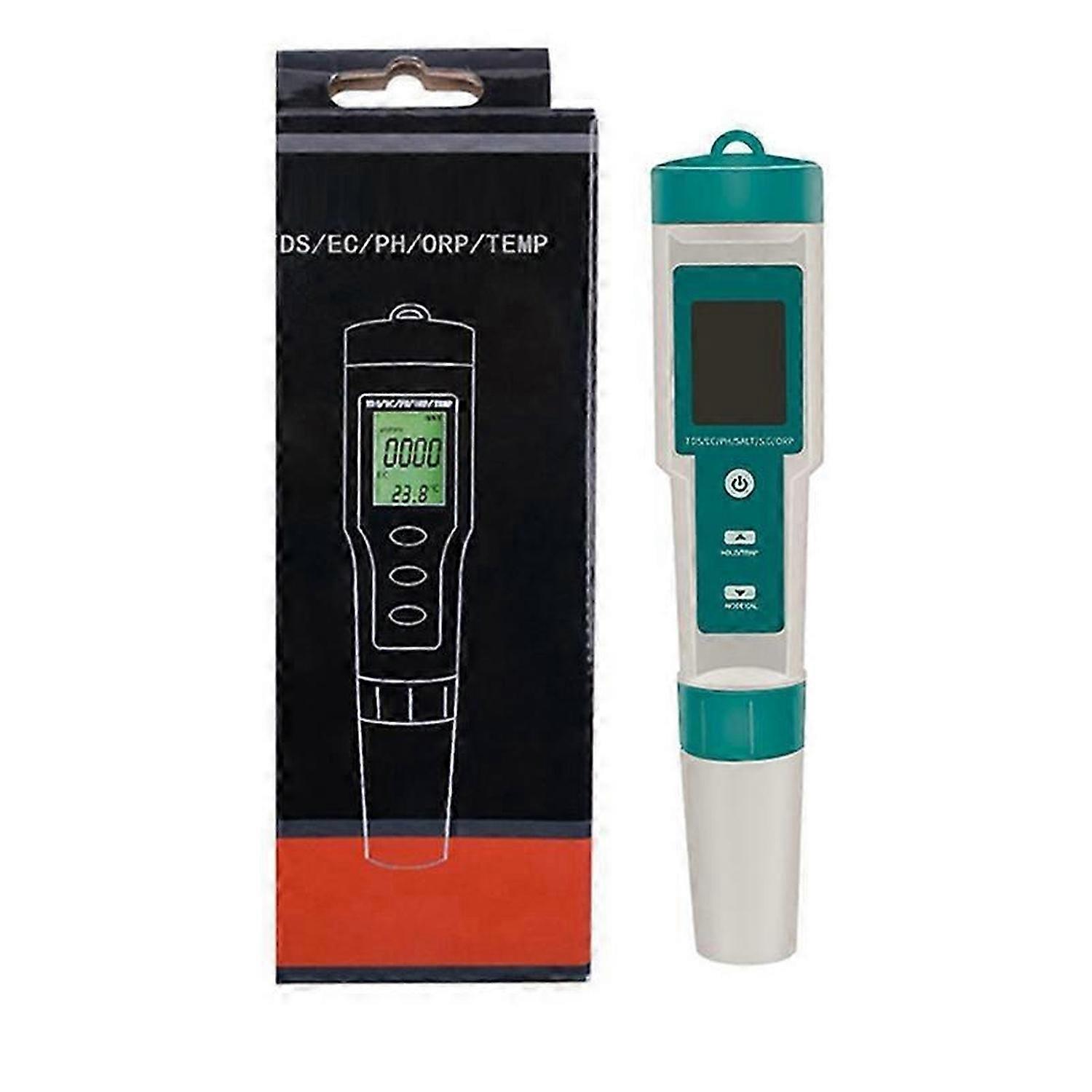 7 in 1 PH/TDS/EC/ORP/Salinity /S.G/Temperature Meter C-600 Water Quality Tester for Drinking Water,