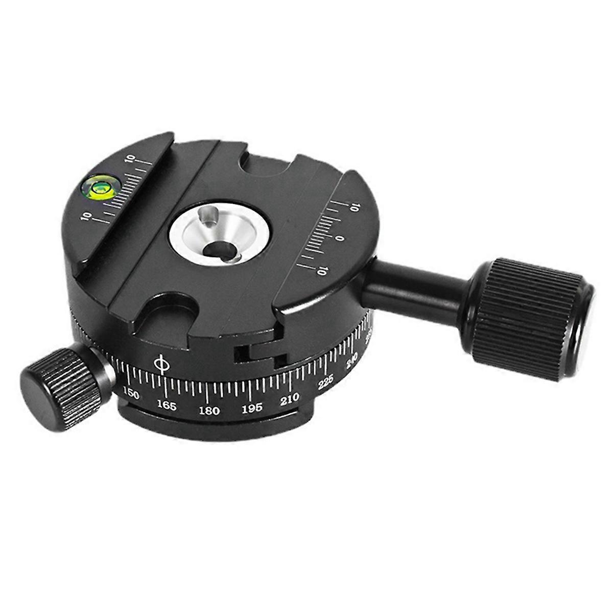 360 Panoramic Photography Accessories Dslr Camera Tripod Head Mount for Quick Release Plate Adapte
