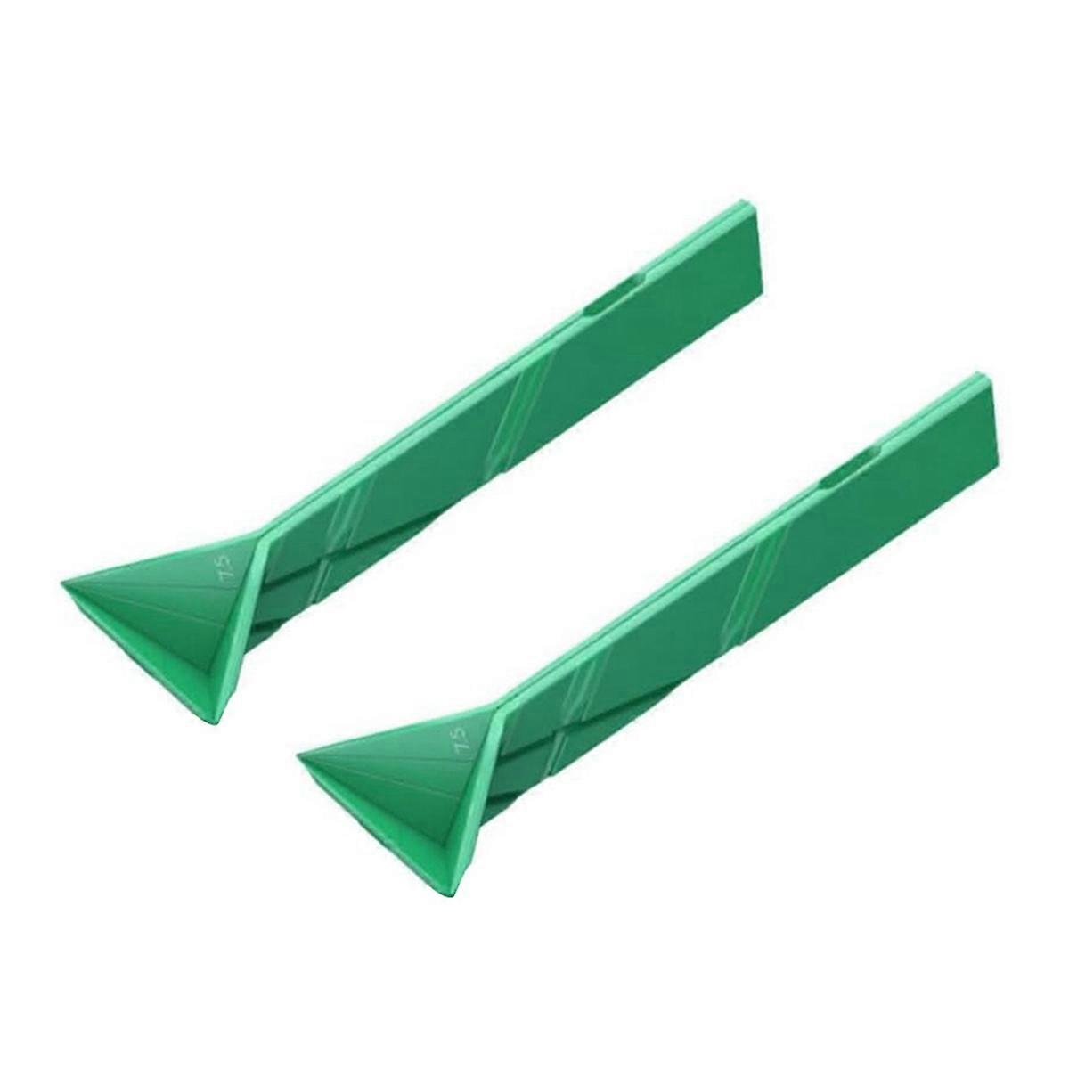  Flat Measuring Spoon, Polygons Measuring Spoon Flat, Green