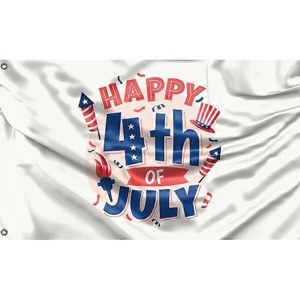 Glad 4 juli flagga FG1135