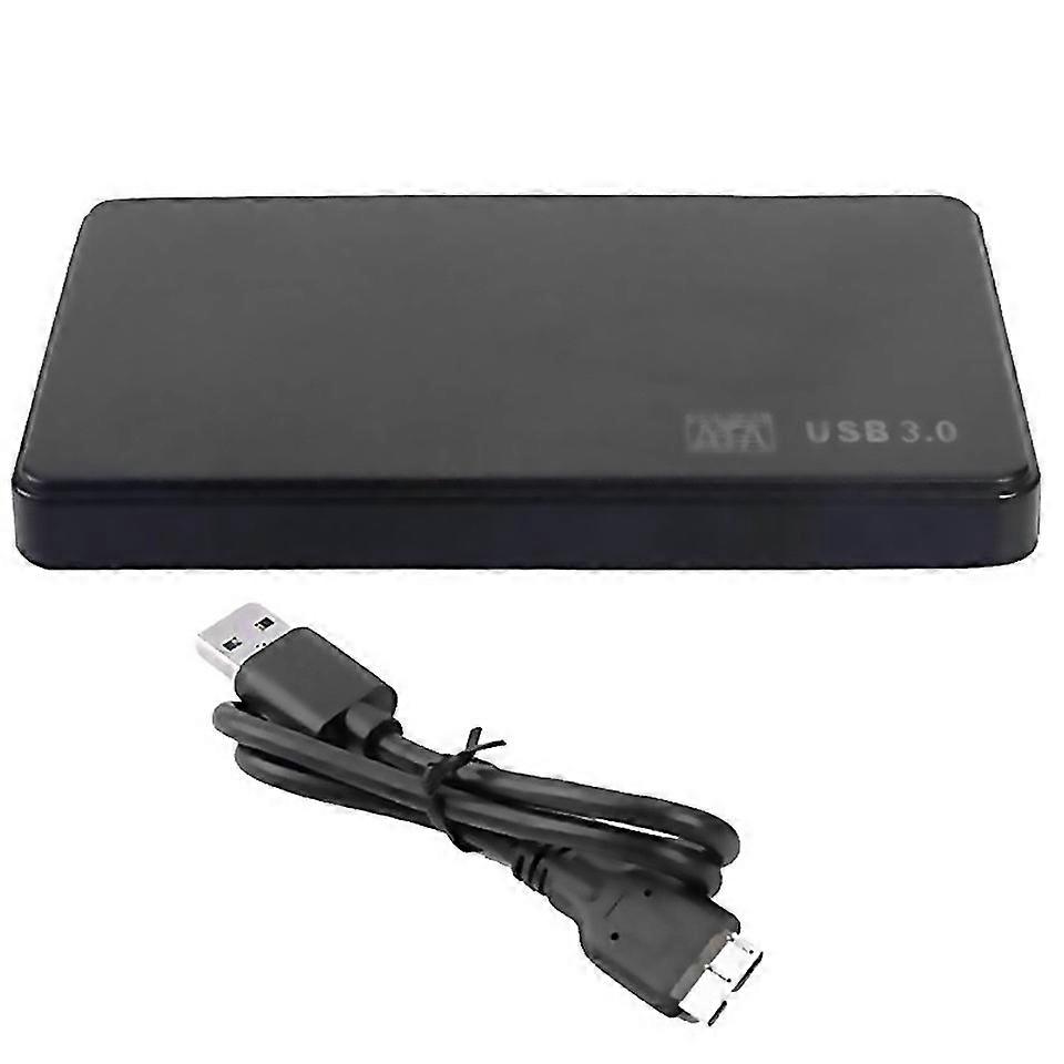 For 25in Sata To Usb 30 Solid State Enclosure Mobile Hard Disk Cassette