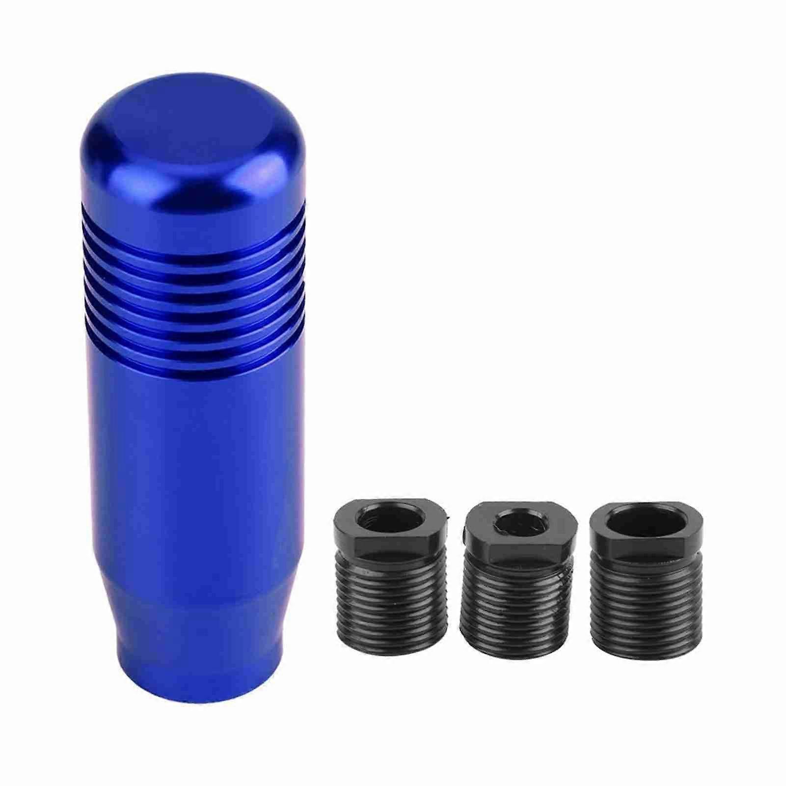 Aluminum Alloy Car Manual Gear Shift Knob Handle Shifter Head 8.5cm for Honda Blue