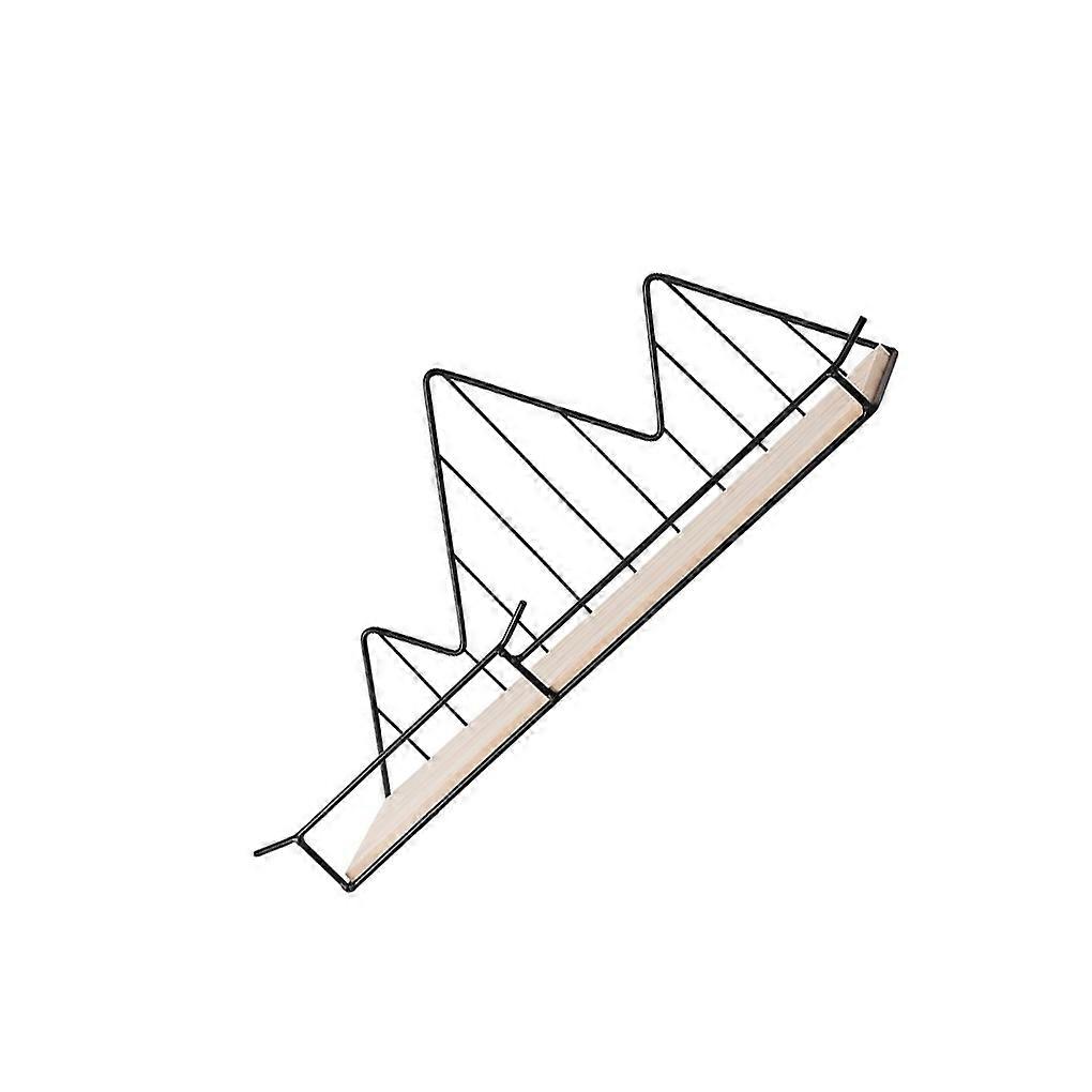 Wall-mounted Storage Rack Mountain Shape Replacement Bedroom Clock Shelf