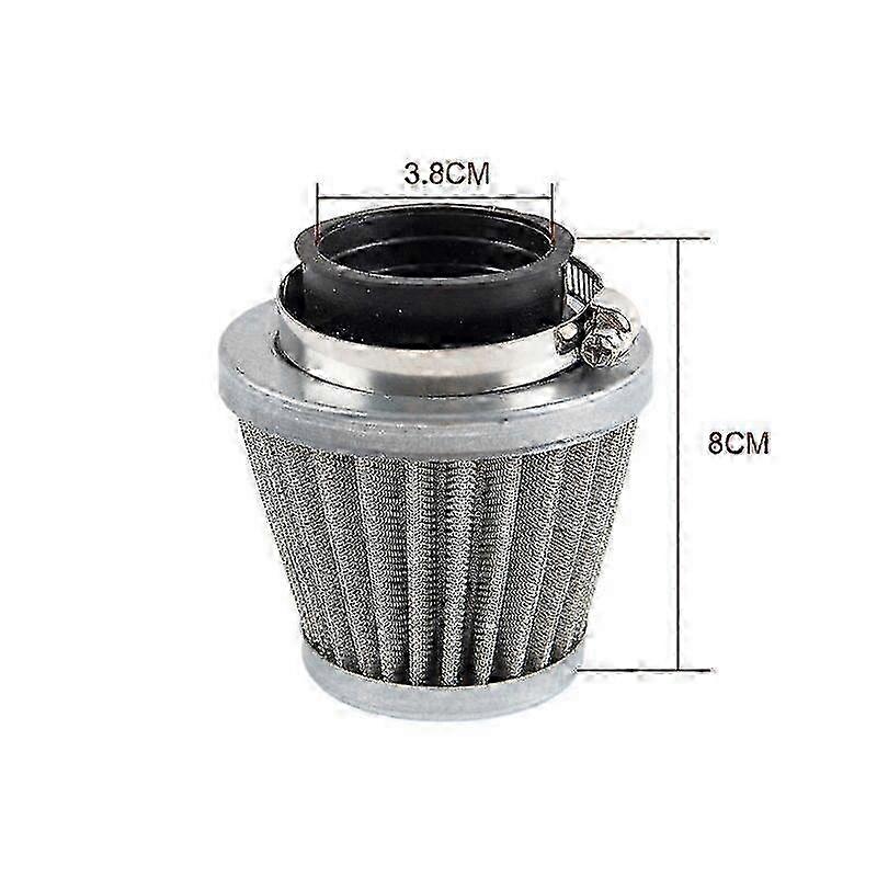 Modified Air Filter with Mushroom Head Design for Motorcycles