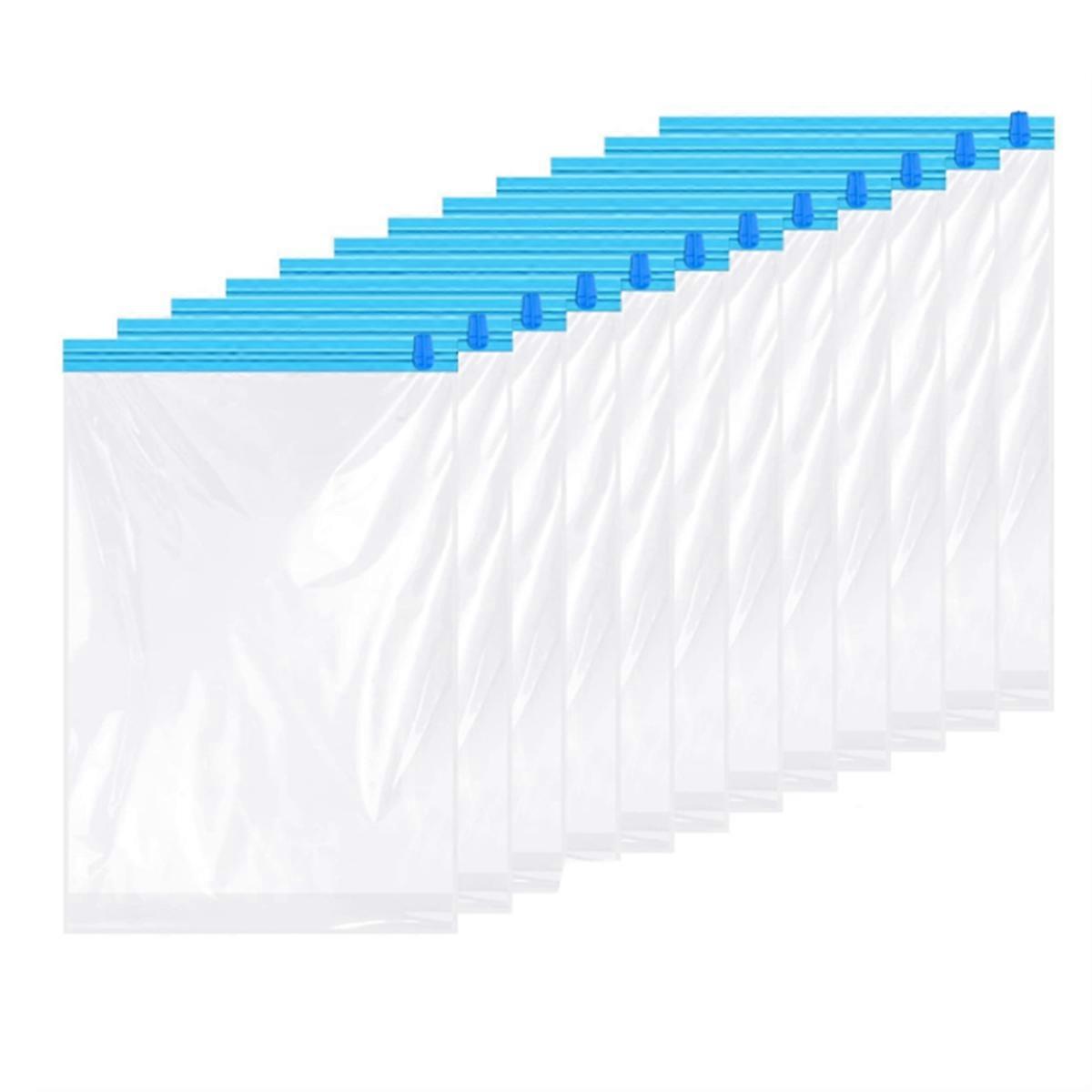 12 Pack Reusable Roll Up Compression Bags,40X60cm