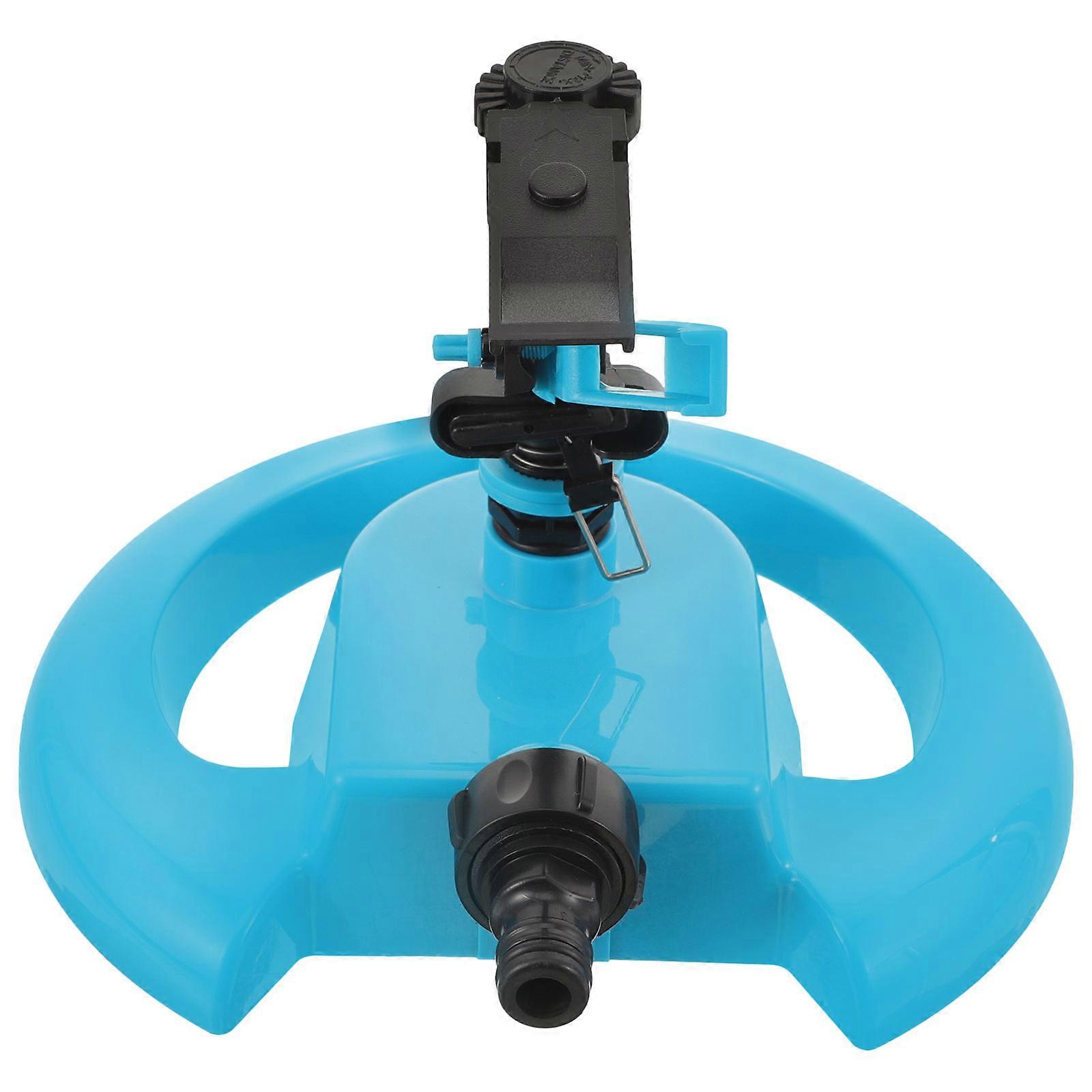 Rotary Design Lawn Sprinkler Automatic Rotating Irrigating Tool For Summer Playtime 21.5x20.5cm 1Set
