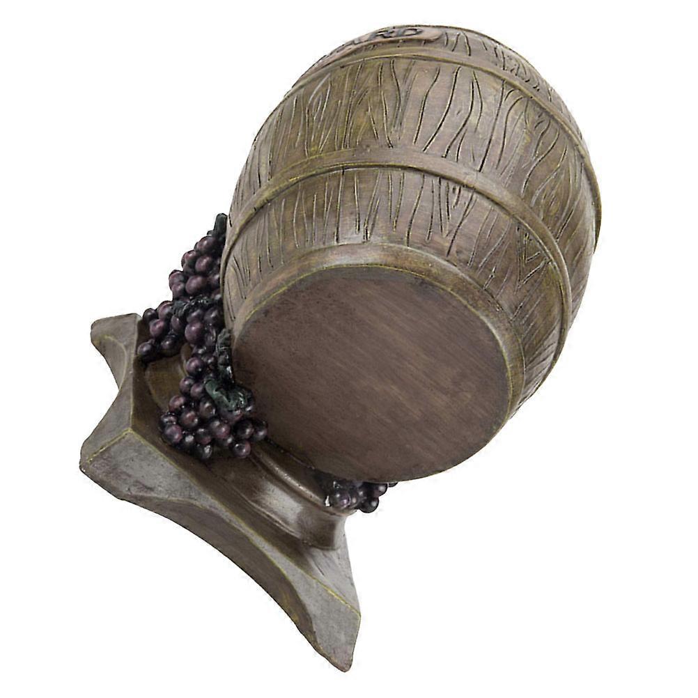Elegant Resin Ornament Tabletop Ornament Simple Structure Round Edges 9.3×7.3×7.3in 1Pc