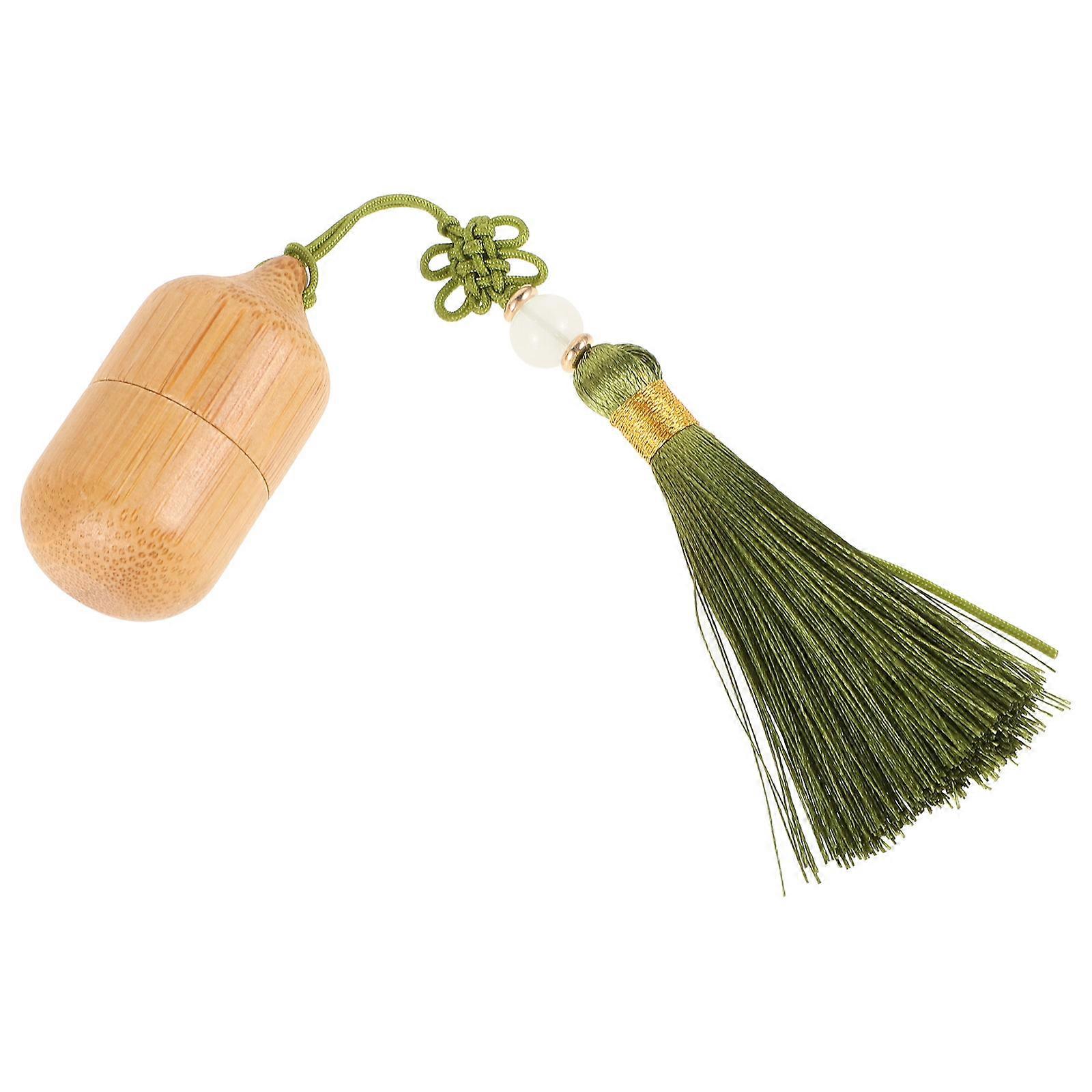 Bamboo Roller Bottles for Oils Mini Essential Oil Bottle for Storage 5Pcs