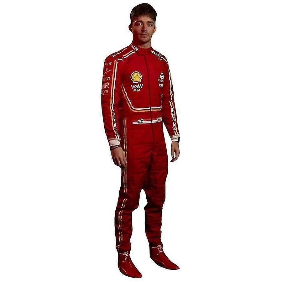 Charles Leclerc F1 Karting Suit 2024 Formula 1 Suit