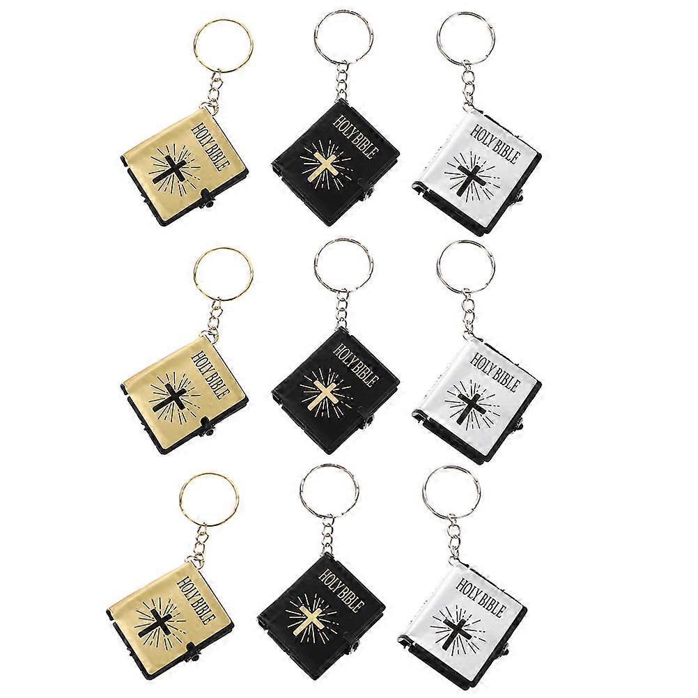 Creative Bible Keyring Religious Gifts for Decoration 45Pcs Set