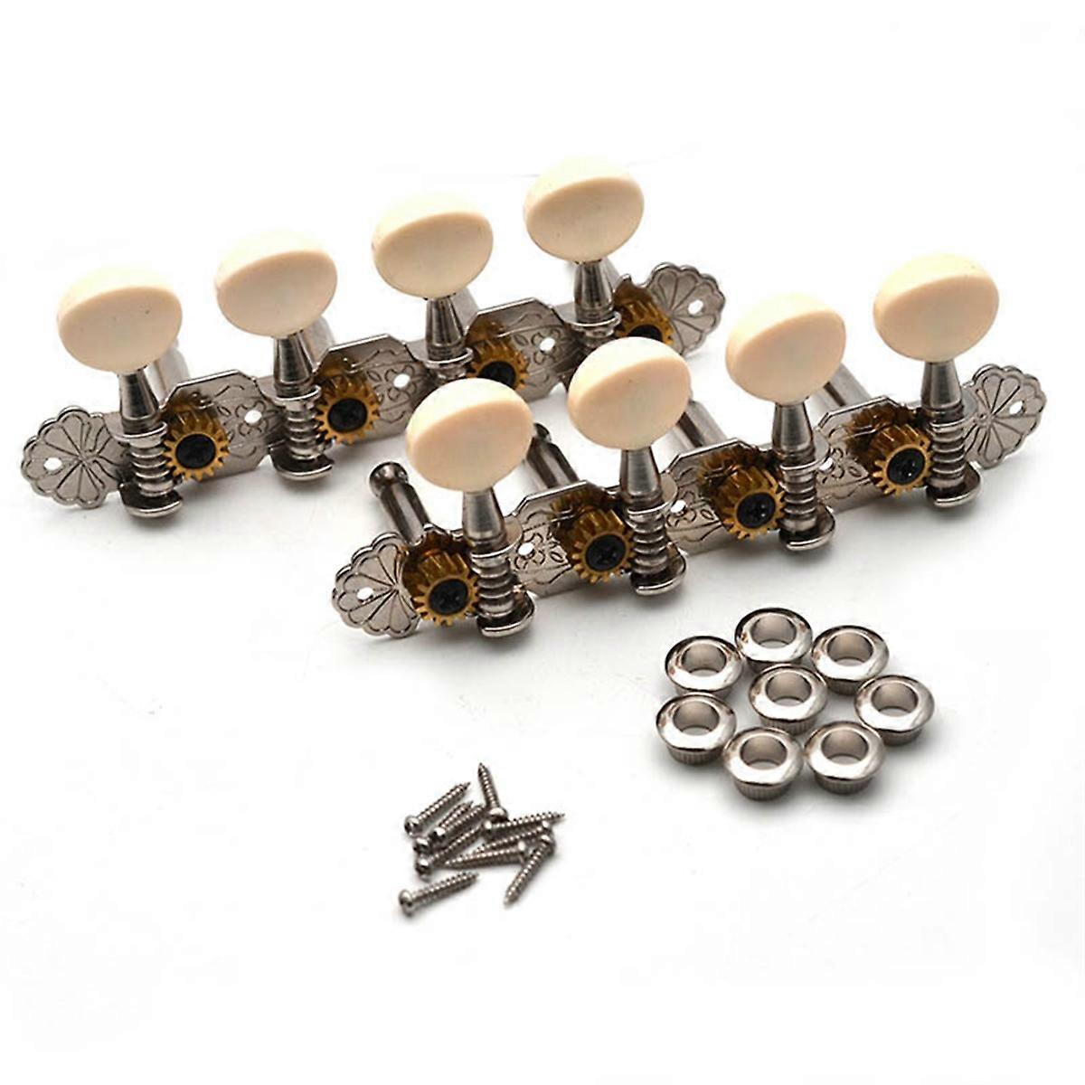 Mandolin Tuning Pegs Set Right & Left Hand Tuners 8 String Machine Heads Mandolin Inst ent Accessories