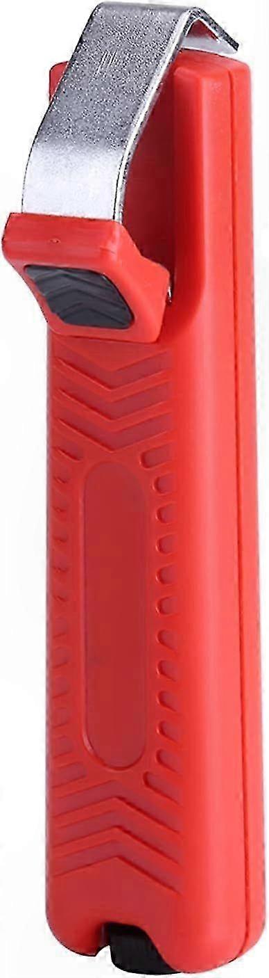 Mini Cable Knife and Wire Stripper Tool for 8-28mm Cables, Compact Crimping and Stripping Solution