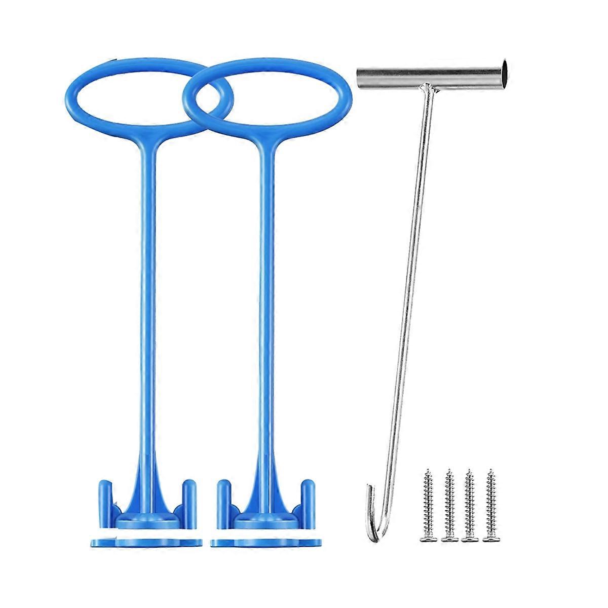 2 Pieces Skimmer Basket Handle, Pool Skimmer Basket Hook