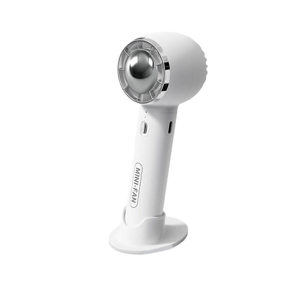 Mini Fan with USB Charging Silent Operation for Camping White