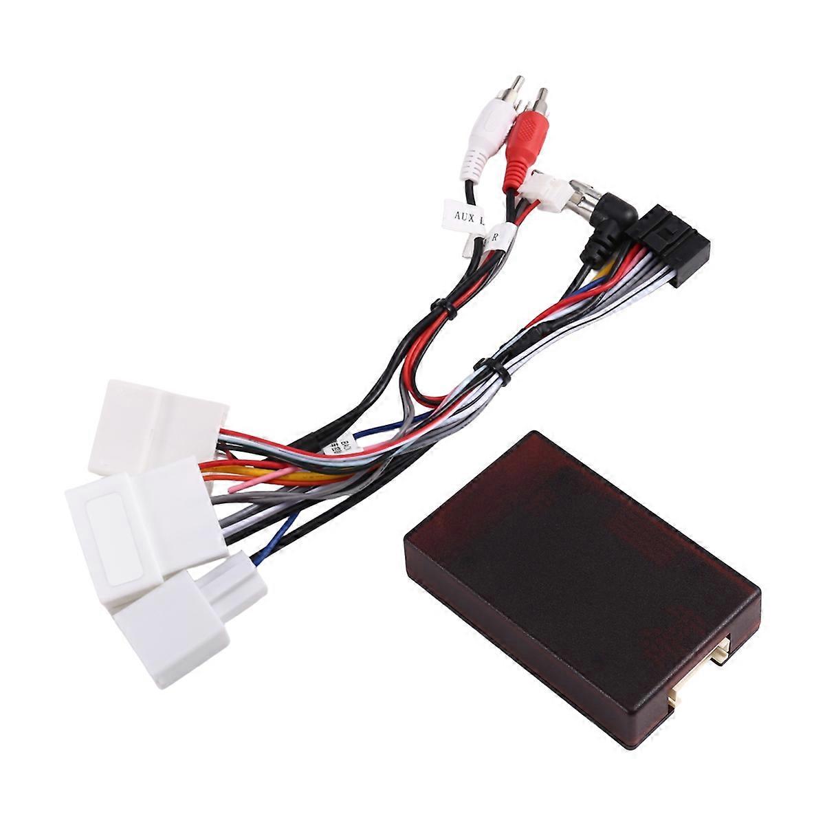 Car Console Navigation DVD Protocol Box Harness 3-Plug Kit for 