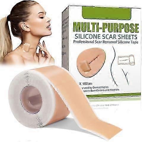 جص ندبة ، شريط ندبة سيليكون ، رقعة ندبة سيليكون قابلة لإعادة الاستخدام ، علاج طبي للندبات لجميع أنواع البشرة ، آمن وفعال