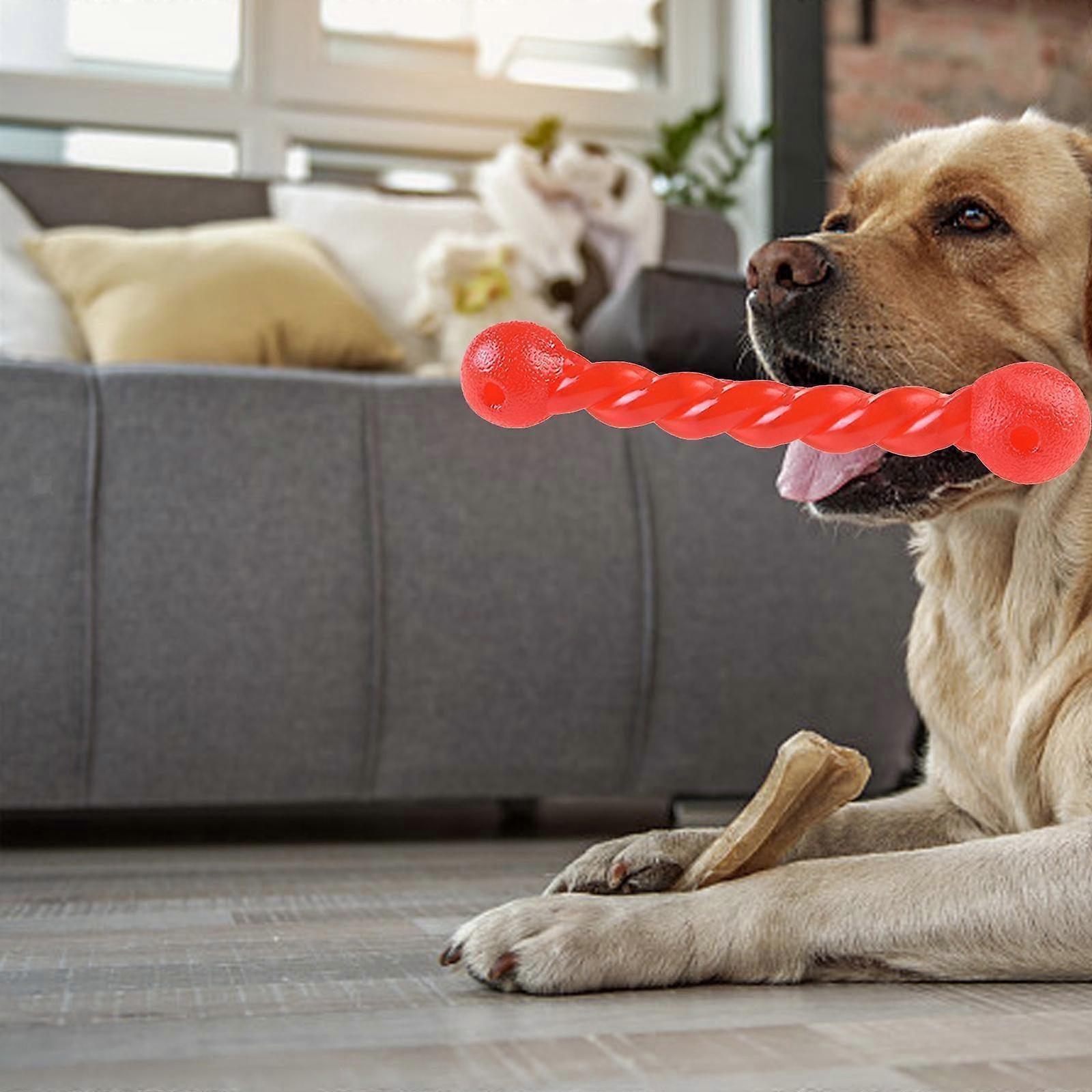 Dog Chew Toys Aggressive Chewers Puppy Teething Toy ,Flexible Molar Sticks,