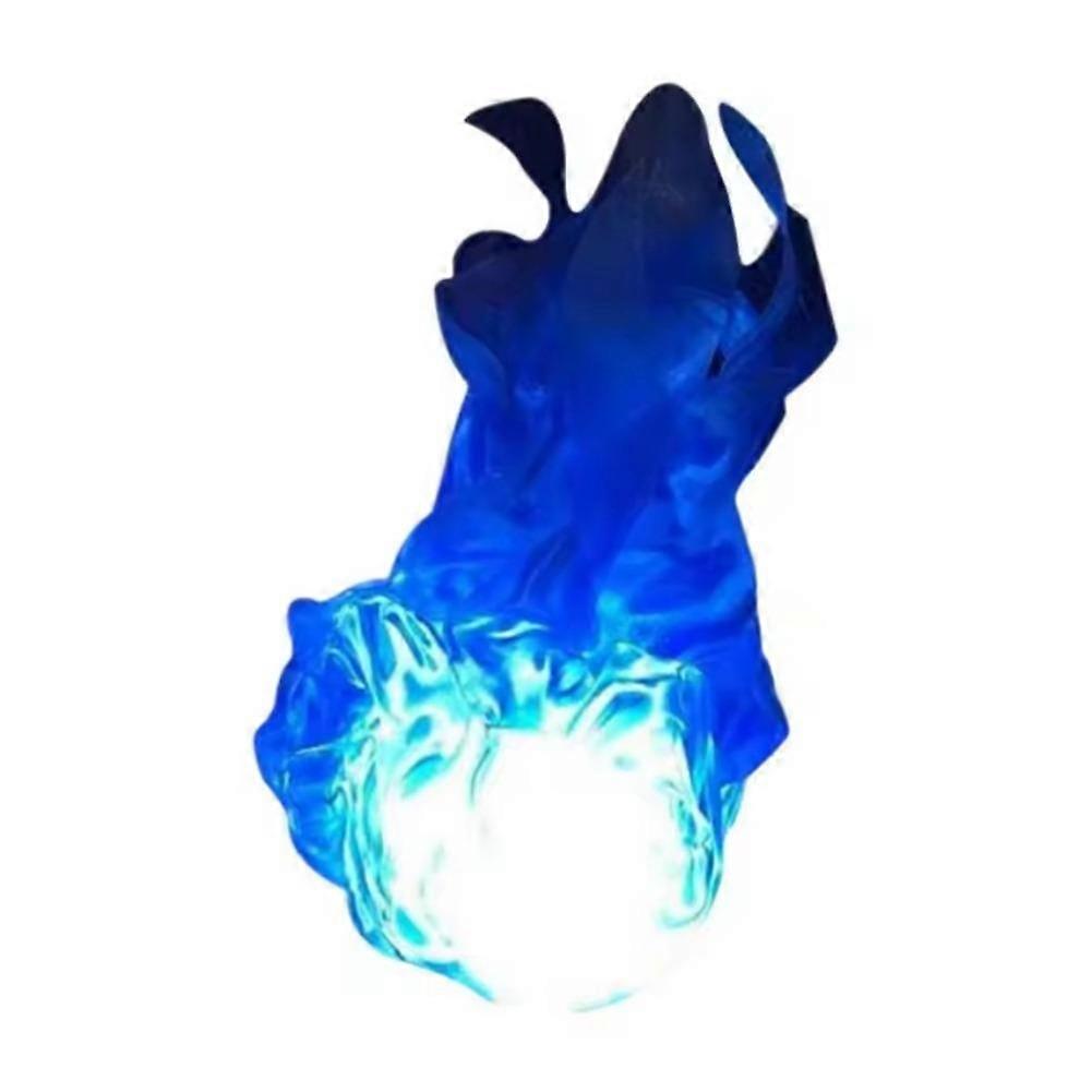 Halloween Floating Fireball LED Prop Realistic Flame Effect Battery Powered Safe Indoor Outdoor Party Decoration