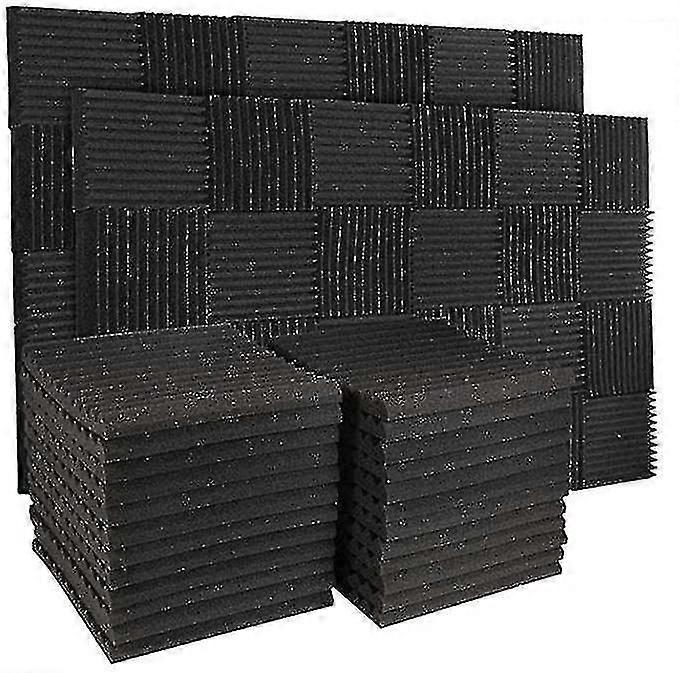 12/24 Pack Acoustic Foam Panels Sound Proof Panels Recording Studio