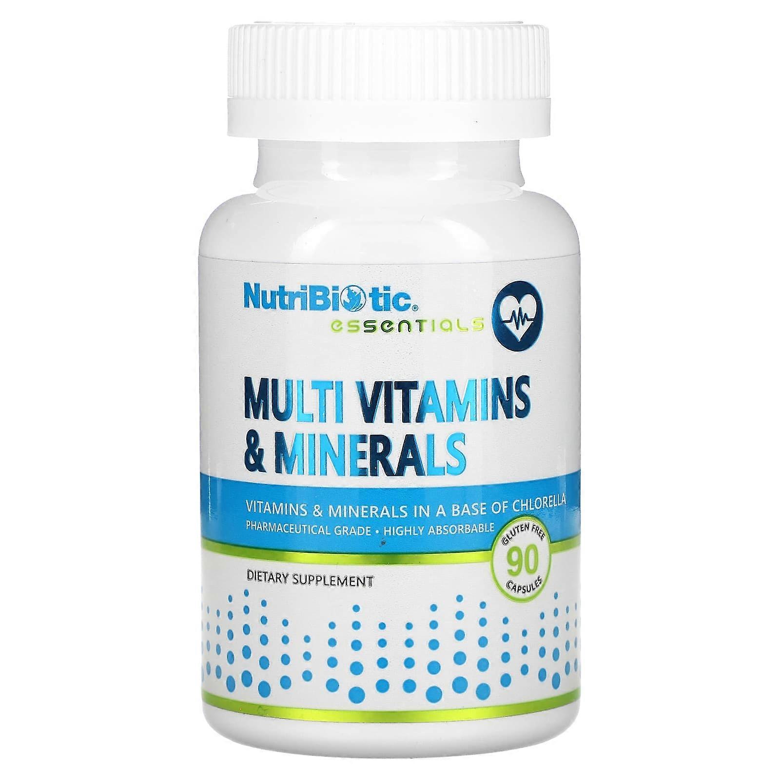 Essentials, Multi Vitamins & Minerals, 90 Capsules