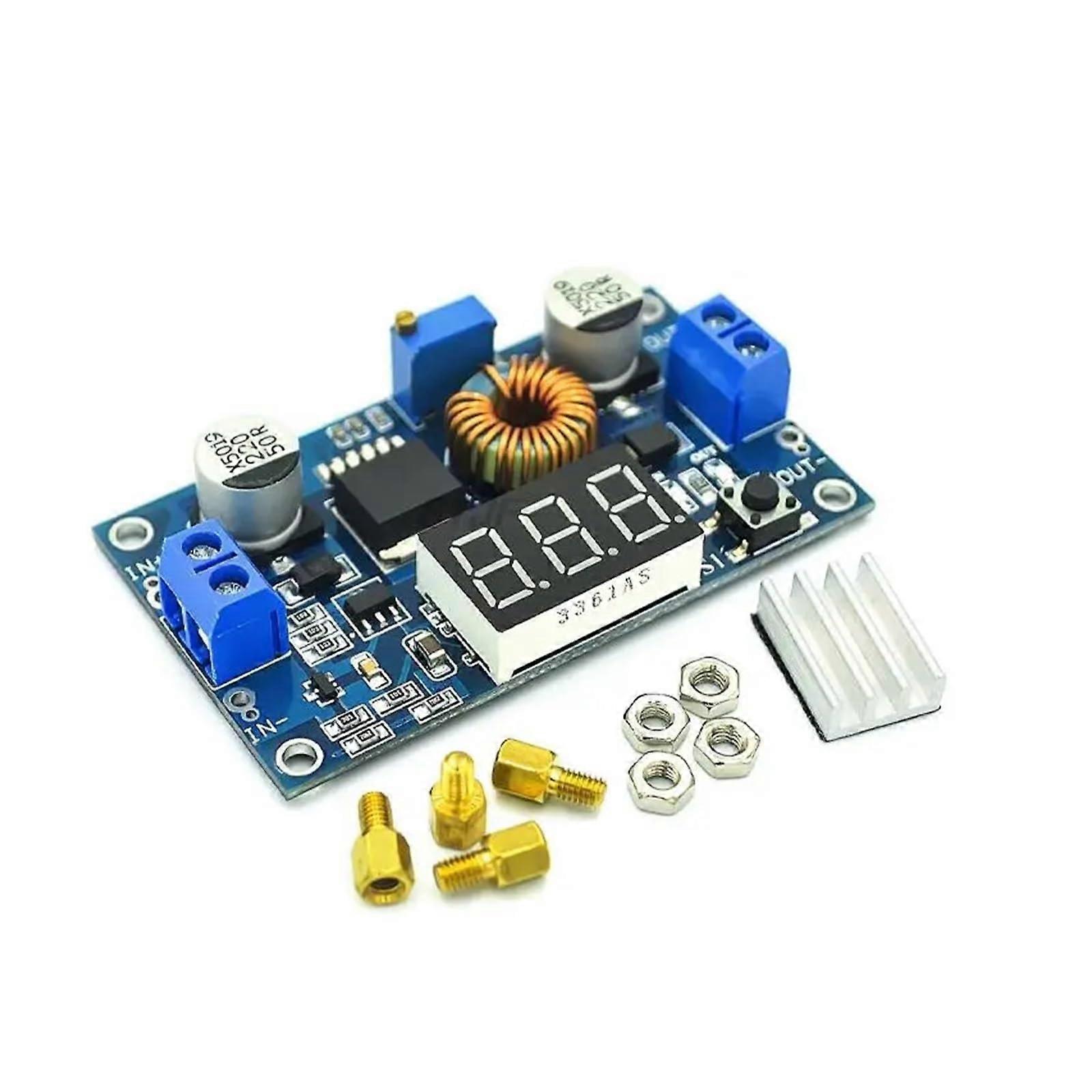 5A Constant Voltage Constant Current DCDC Buck Module With Voltage And Current Display Lithium Battery Charging