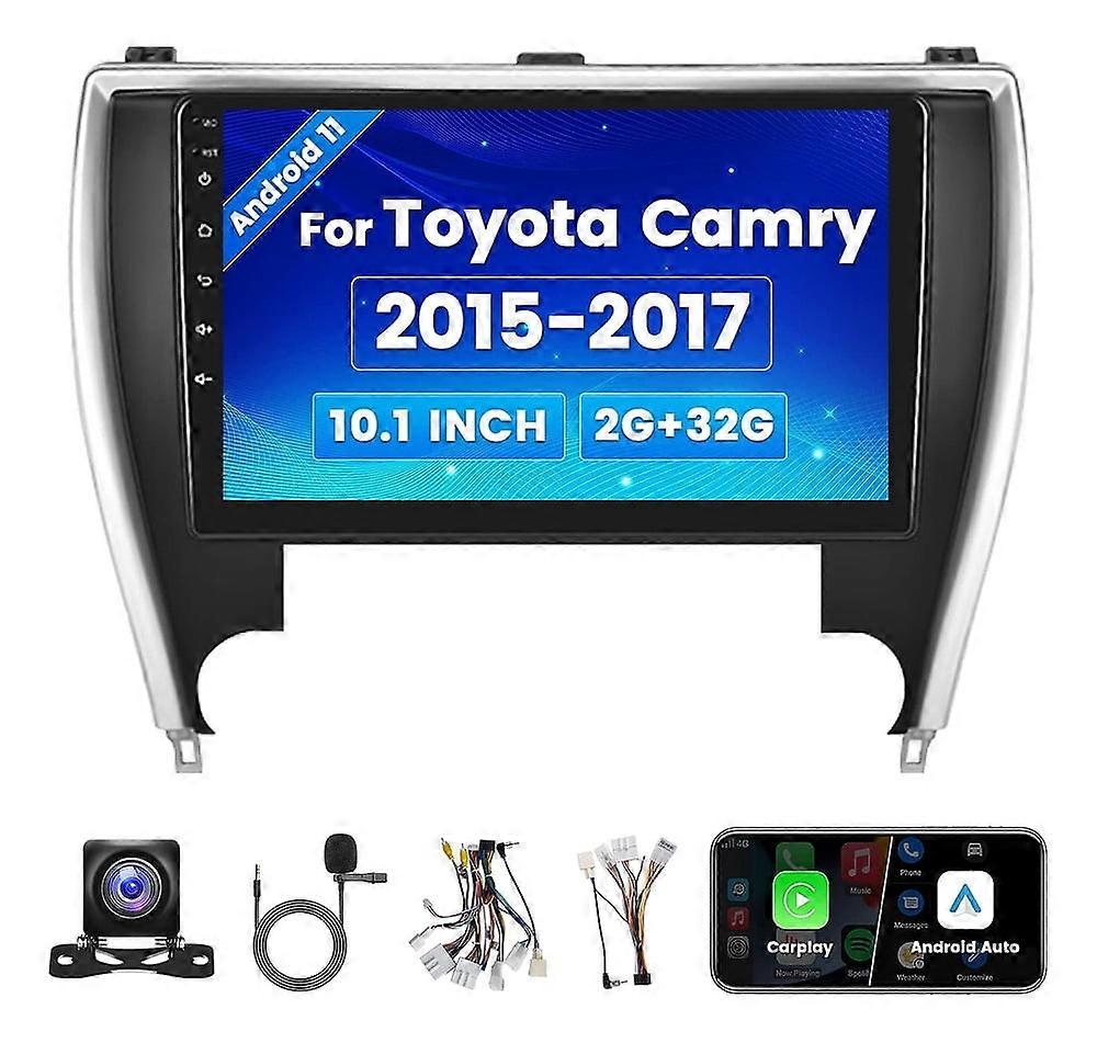 Stereo Radio for Toyota Camry 2015-2017 Android Carplay GPS 2G+32G