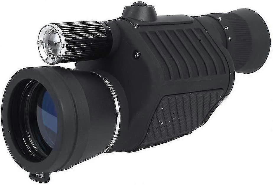 Monocular Telescope, Compact 8x40 Compass Flashlight Waterproof Hd Tel