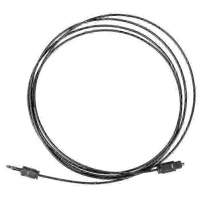 2M Mini Digital SPDIF Audio Cable with 3.5mm Optical Fiber Connection