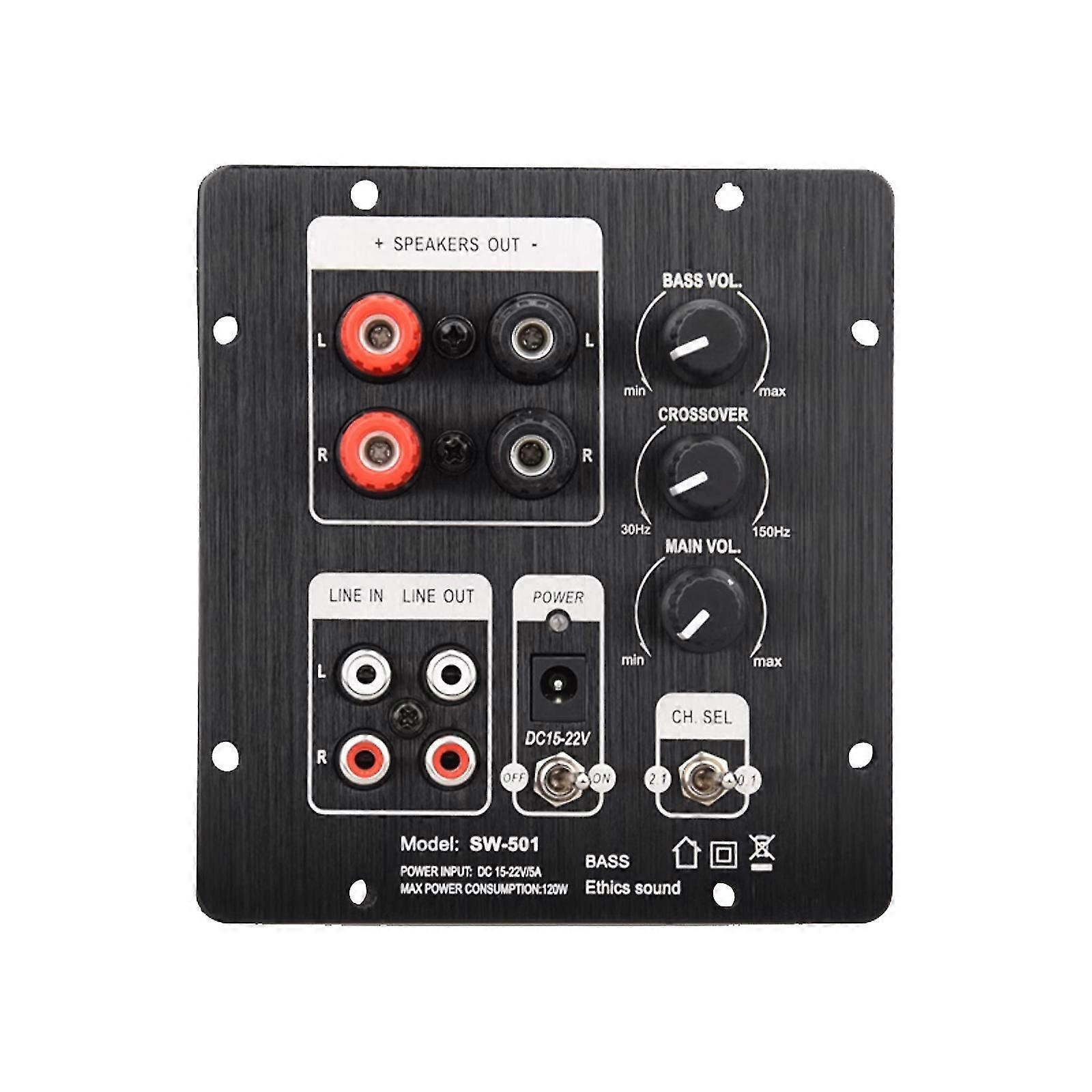 60W+30Wx2 2.1 HIFI Digital Subwoofer Power Amplifier Board W/ 2.0 Output TPA3118