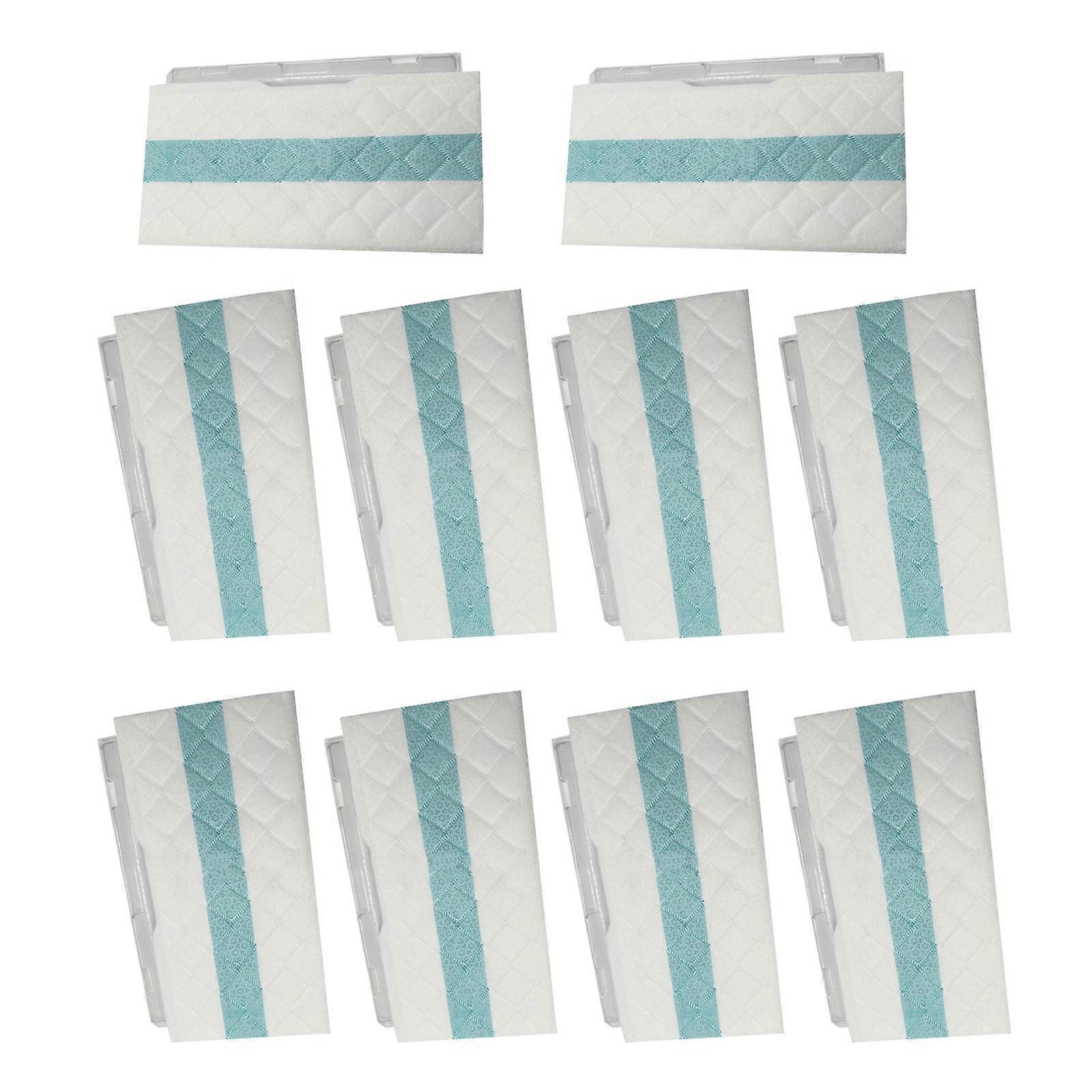 10Pack Vacuum Mop Pads High Absorbency for Shark VM252 Mop Pad Hard Floor Cleaning Solution Multicolor