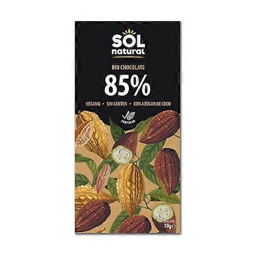 Vegan dark chocolate 85% Bio 70 g