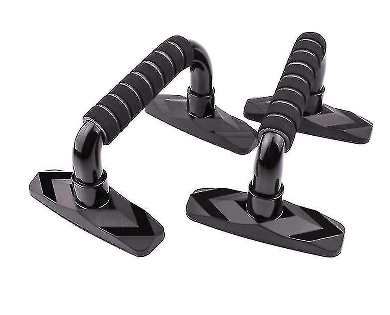 Cd 2pcs Push-up Bars Stand Handles Pull Press Exercise Chest Arms Gray