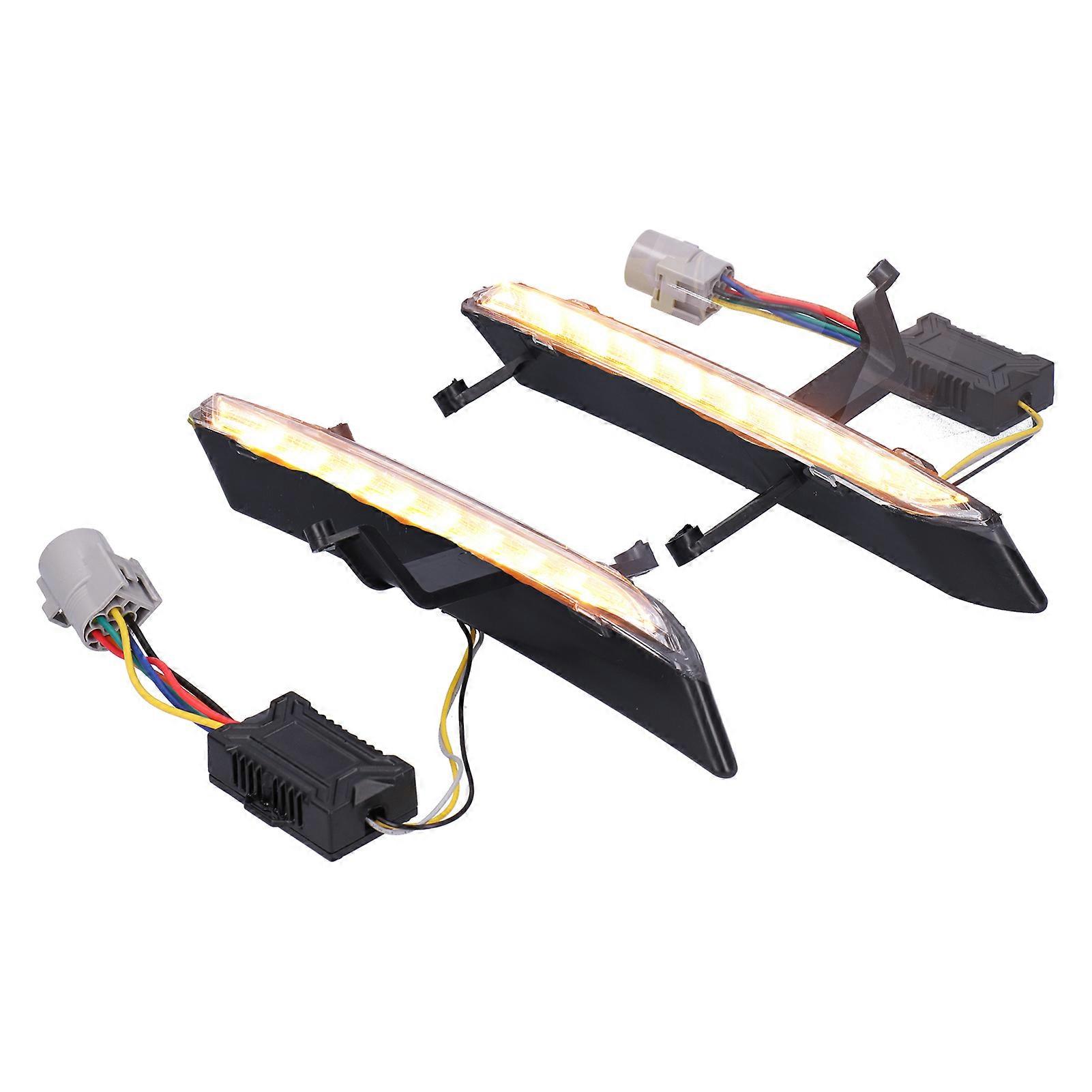 Fog Driving Lamp for Mazda CX-30 - LED DRL Dynamic Flowing Light