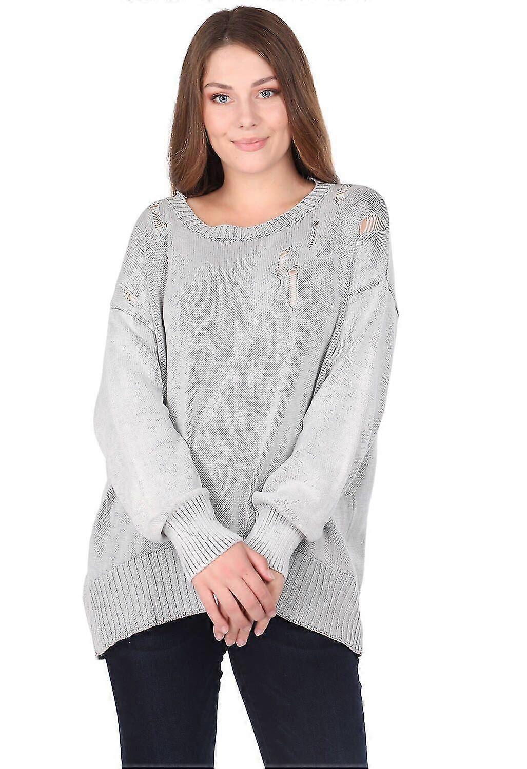 Oversize Crew Neck Dámské topy