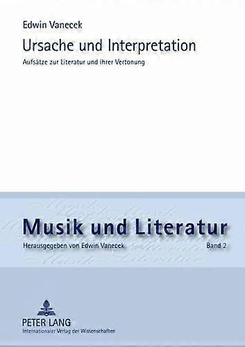 Ursache Und Interpretation by Edwin Vanecek Hardback Book