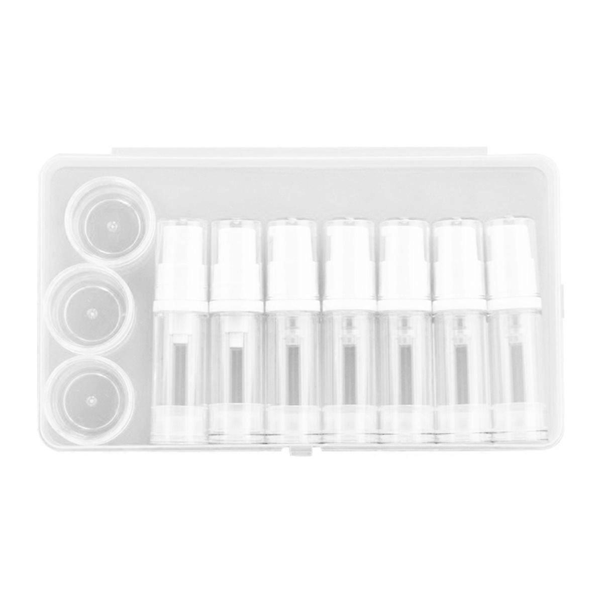 Clear Empty Refillable Portable Bottle Set Sample Packing 10ml