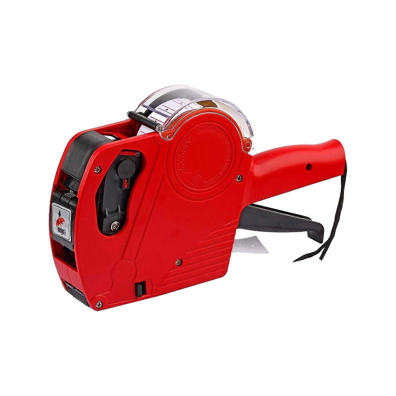 PRETXORVE Upgraded Version Of The Pricing Machine, Single Rows 8-Digit Price Tag Machine, Encoding Machine, Supermarket Pricing Machine