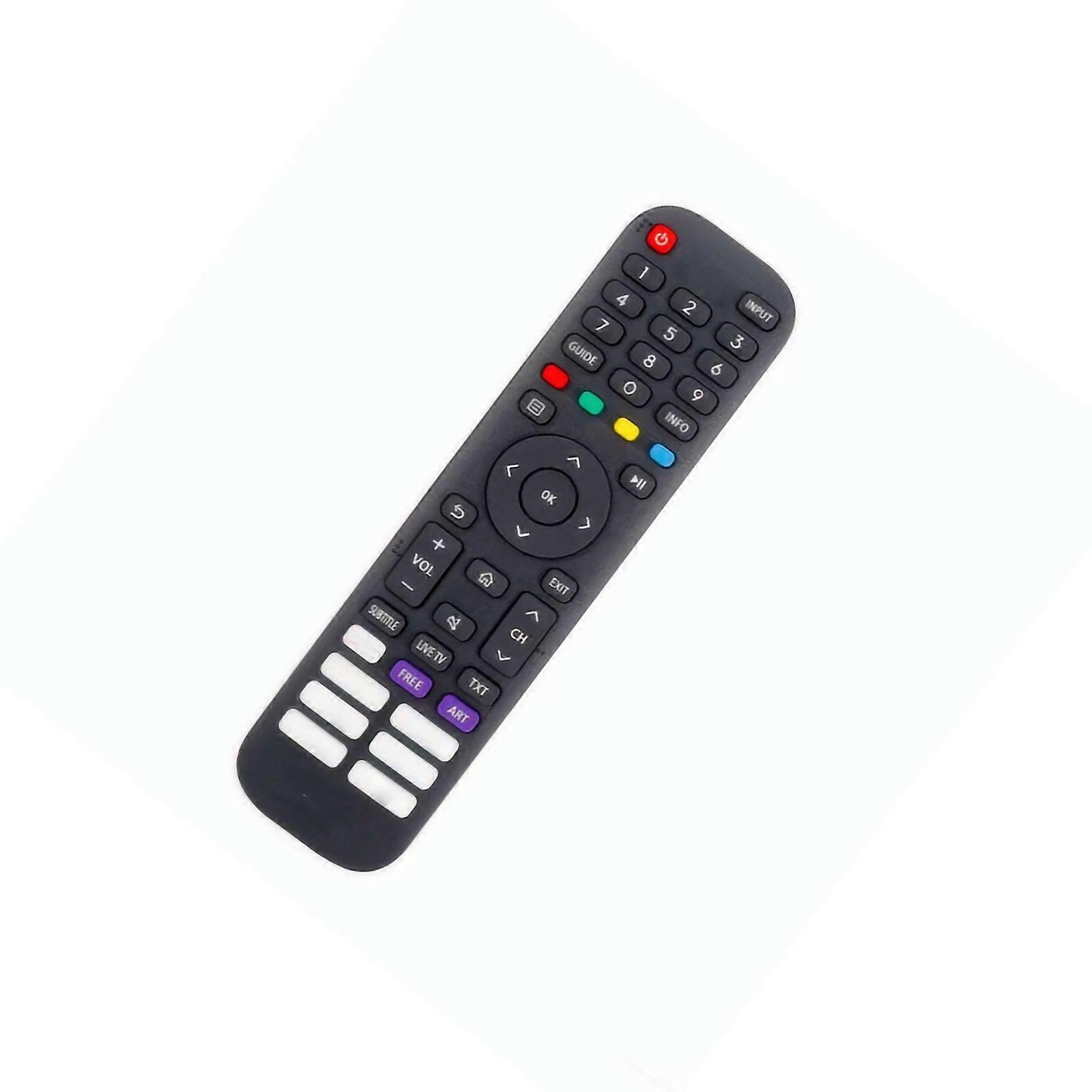 Practical TV Remote Replacement Quick Responses Button Remote Controller ABS Texture Suitable for Various Models Multicolor