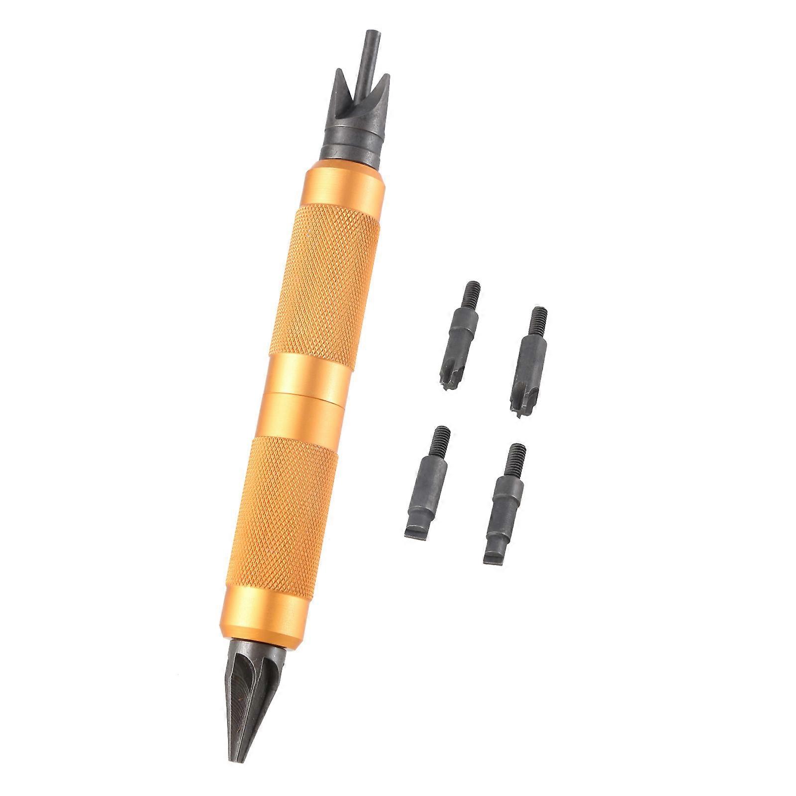 Pipe Deburring Tool Multifunctional Pipe Trimming Tool Blue Burr Removal Tool For Metal Lightweight Deburring Tool Multicolor