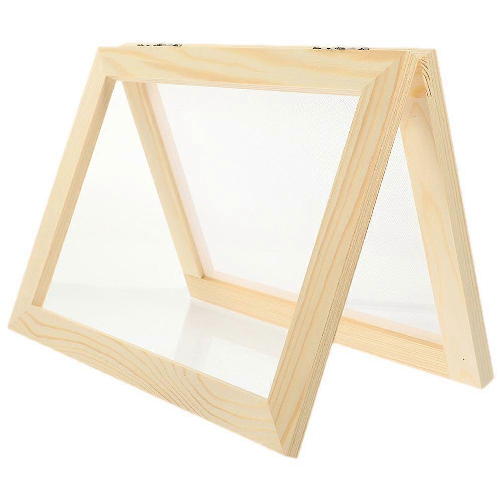 Paper Making Mold Paper Making Screen Wooden Paper Making Frame for Paper Handcraft