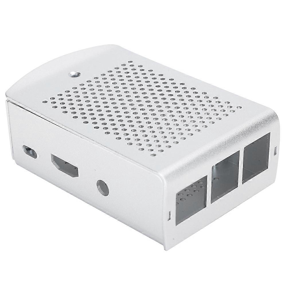 Aluminum Alloy Case for Raspberry Pi 3 b 2B Motherboard Cooling Protective Box Silver