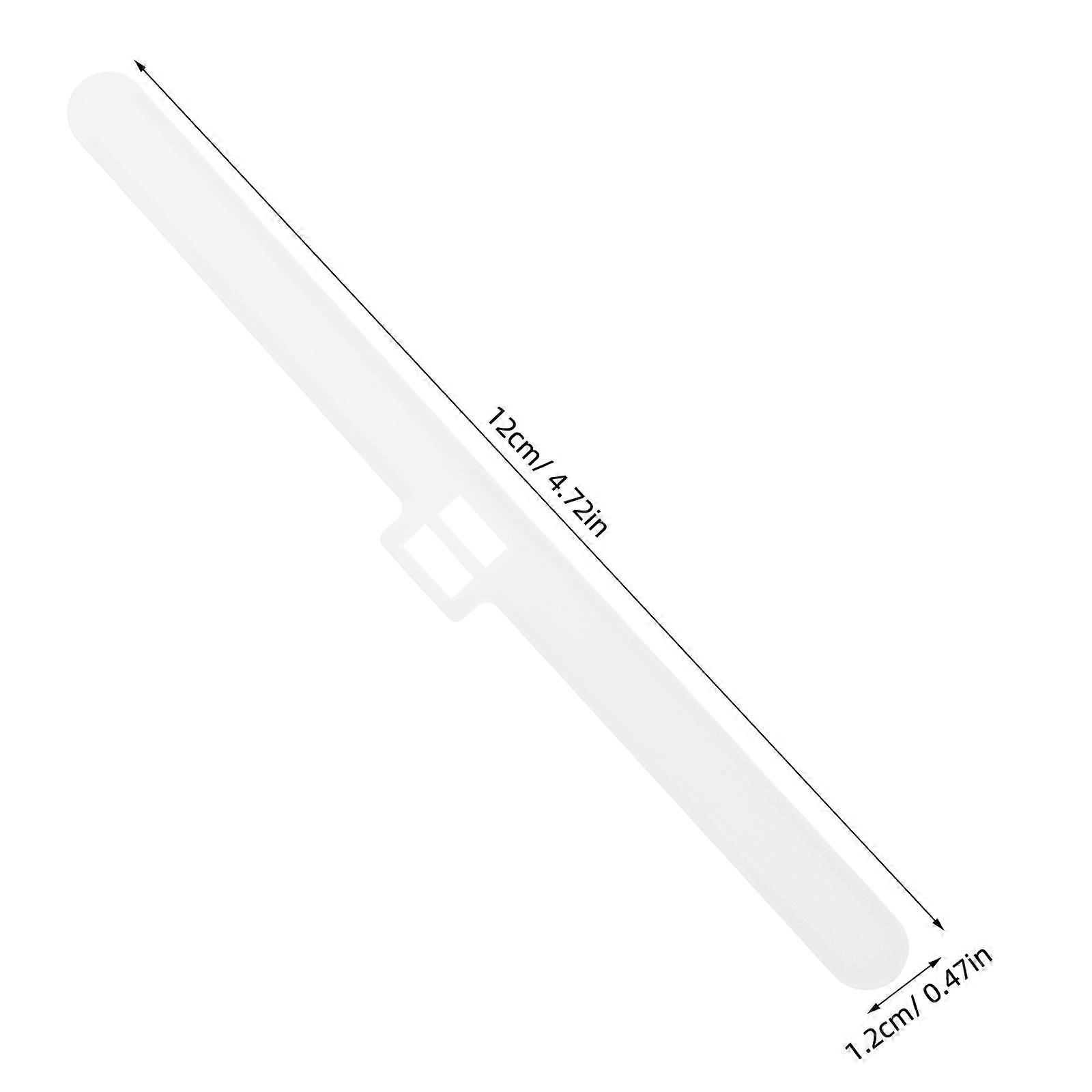 Vertical Curtain Hanging Clip Double Hole Plastic Vertical Bracket 10Pcs