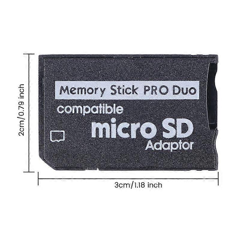 Stick Pro Duo Mini MicroSD TF to MS Adapter SD SDHC Card Reader