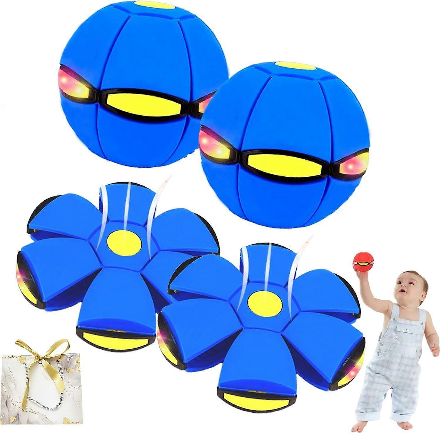 unique 2026 New Children's Bouncing BallMagic Metaball Magic Flying SaucerBouncy Ball Parent-Child Interaction