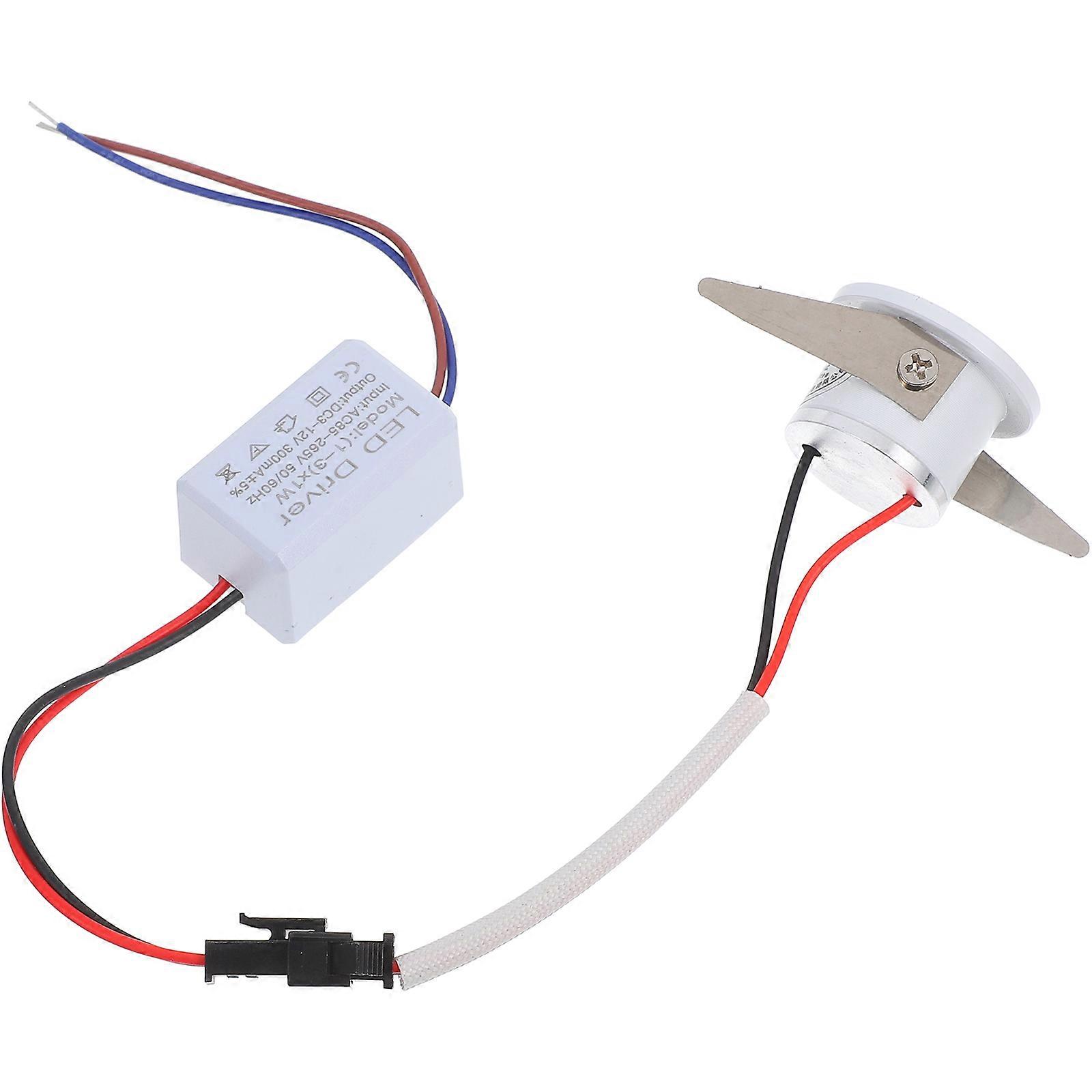 Small LED Showcase Light for Indoor Use 1W Recessed Ceiling Lamp